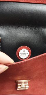 Сумка красная Coccinelle arlettis mini оригинал
