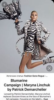 Новое подиумное платье Blumarine оригинал