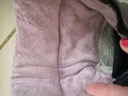 Сапоги теплые для девочек