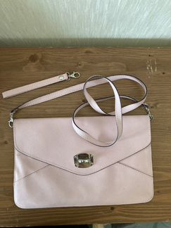 Сумка клатч большой натуральная кожа