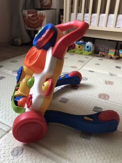Ходунки 2 в 1 игровой центр Chicco