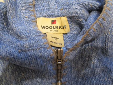Новый свитер Woolrich Millpond Sweater