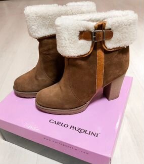 Меховые ботильоны Carlo Pazolini