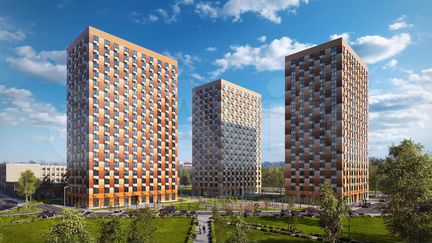 2-к квартира, 52.3 м², 18/19 эт.