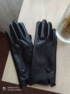 Перчатки женские экокожа новые